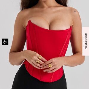 Brand new House of CB corset top
